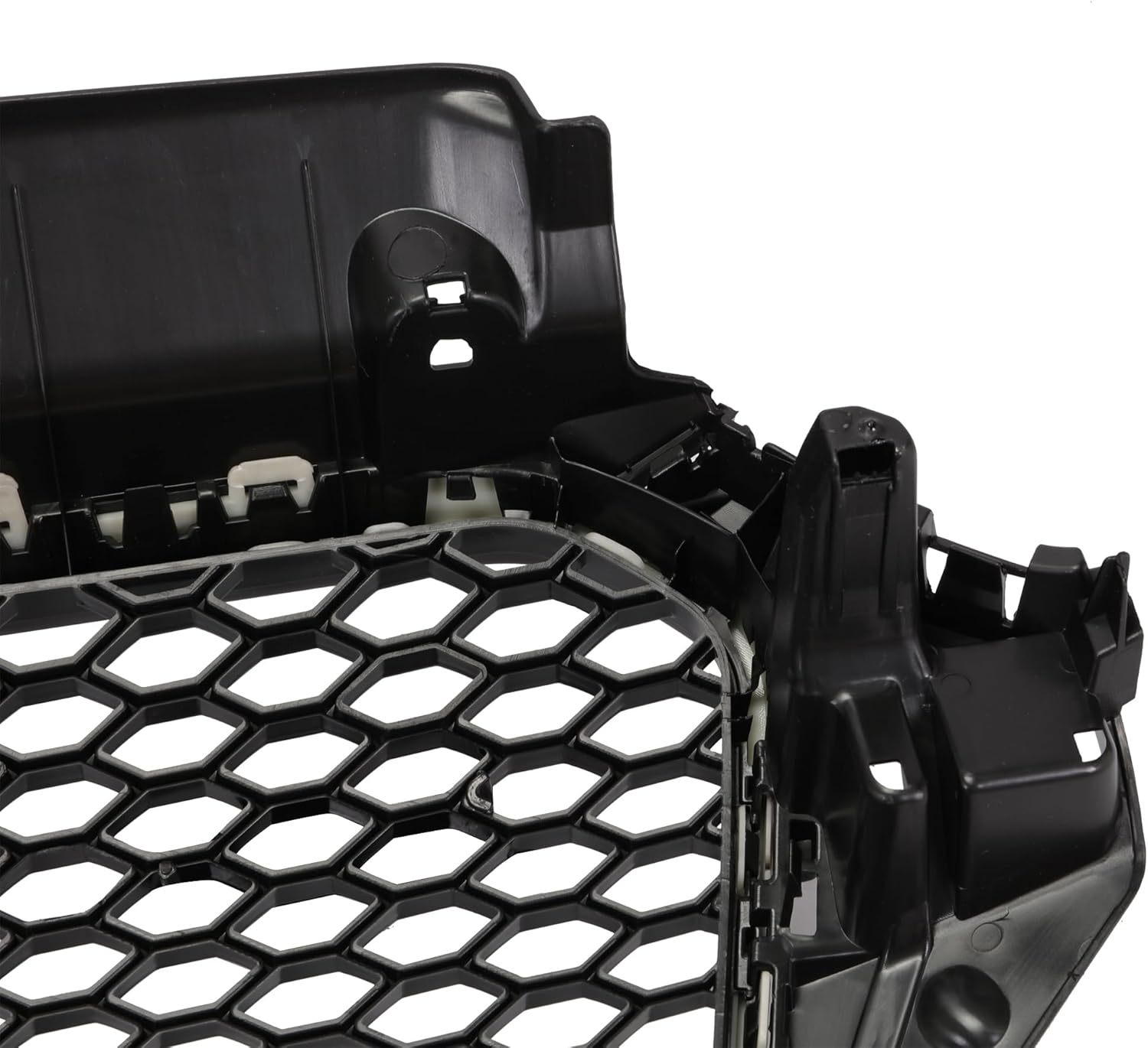 Front Bumper Black Honeycomb Grill Grille Fits For 2013 2014 2015 2016 Audi A3 S3 RS3