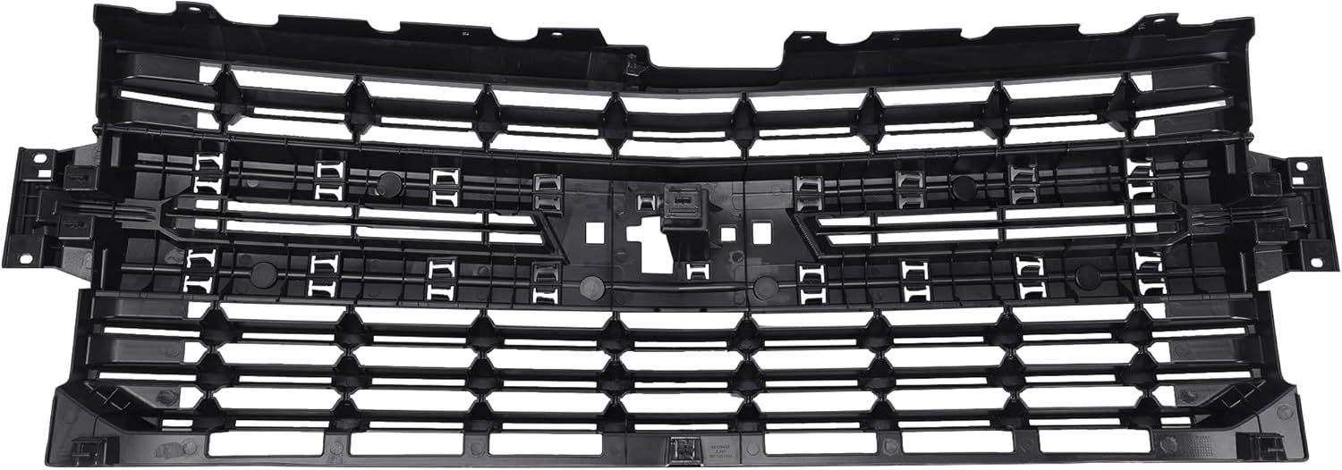 Font Bumper Upper Grille Mesh Grilles Assembly Kit 84128450 For 2019-2022 Chevy Silverado 1500