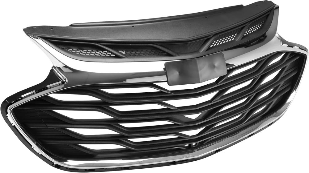 OMGREAT Front Upper Chrome Grille Assembly Fits 2019 2020 Chevrolet Cruze 42674397