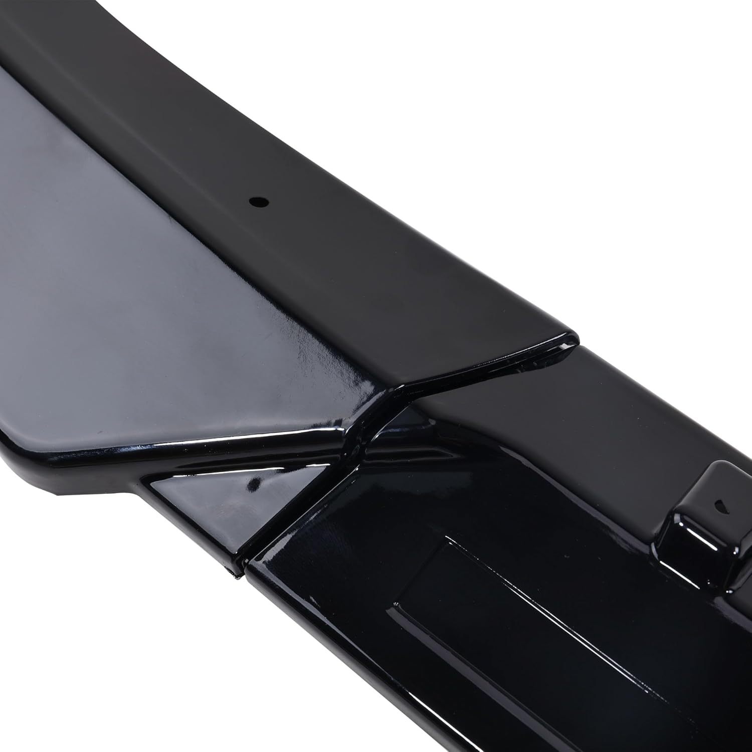 3PCS Front Bumper Lip Glossy Black Compatible with 2012-2014 Mercedes Benz W204 C180 C200 C220 C250 C300 Sport Splitter Protection Body Kit