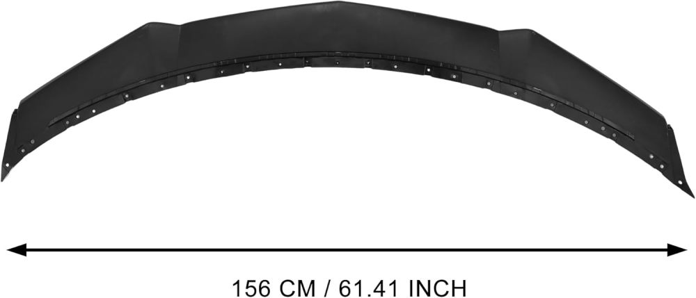 Front Bumper Cover Fascia Lower Grille Replacement For 2016-2018 Chevrolet Malibu Textured GM1015138 23478398