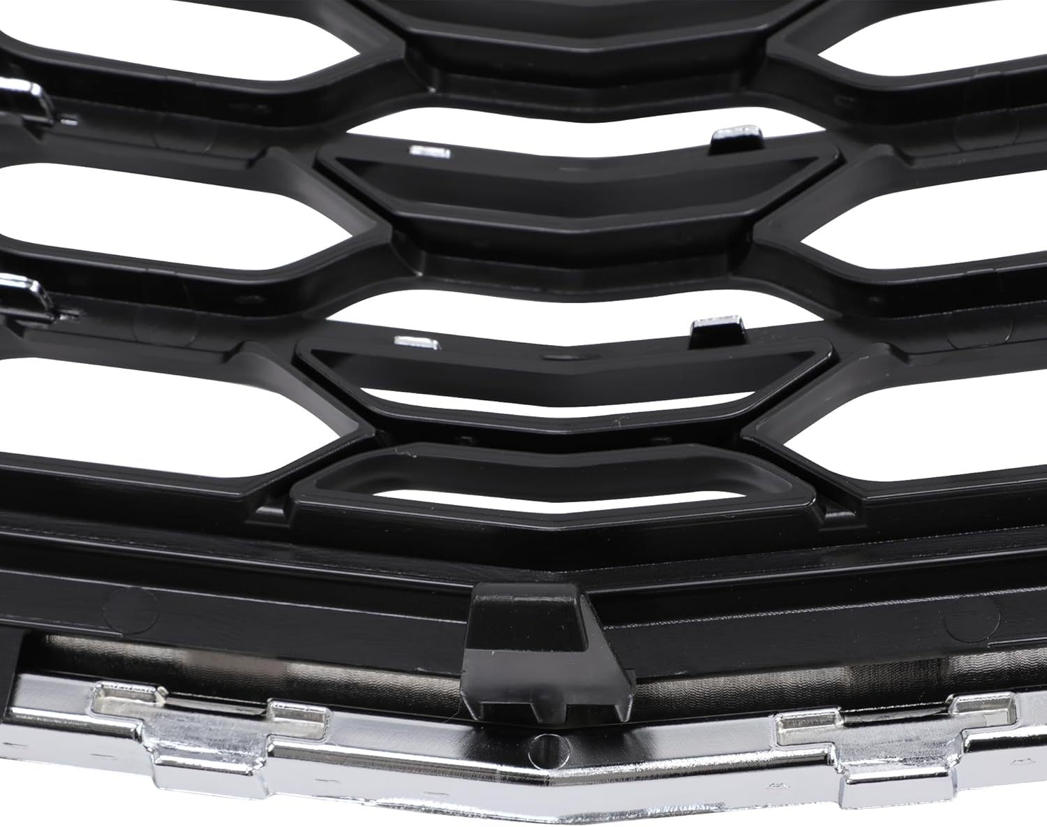 Front Bumper Mesh Middle Grille Chrome For 2016 2017 2018 Chevrolet Cruze Sedan GM1036174