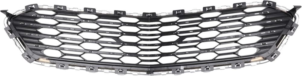 Front Bumper Mesh Middle Grille Chrome For 2016 2017 2018 Chevrolet Cruze Sedan GM1036174