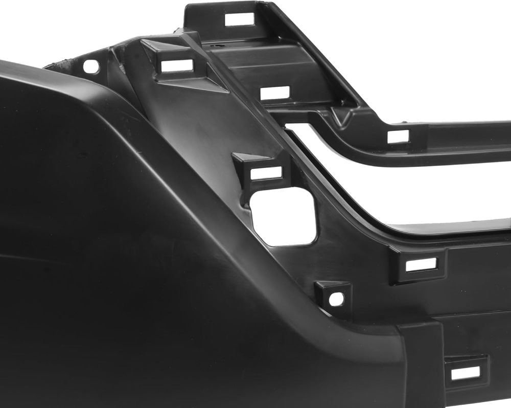 Replacement For 2017 2018 2019 2020 Nissan Rogue SL S SV Hybrid 620226FL0H Primed Steel Front Bumper Cover with Textured Lower