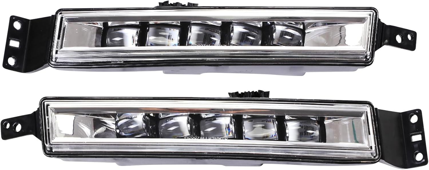 Front Bumper Fog Light Cover Grilles Replacement For Honda Accord 2016-2017 Fog Light Bumper Headlight Bracket