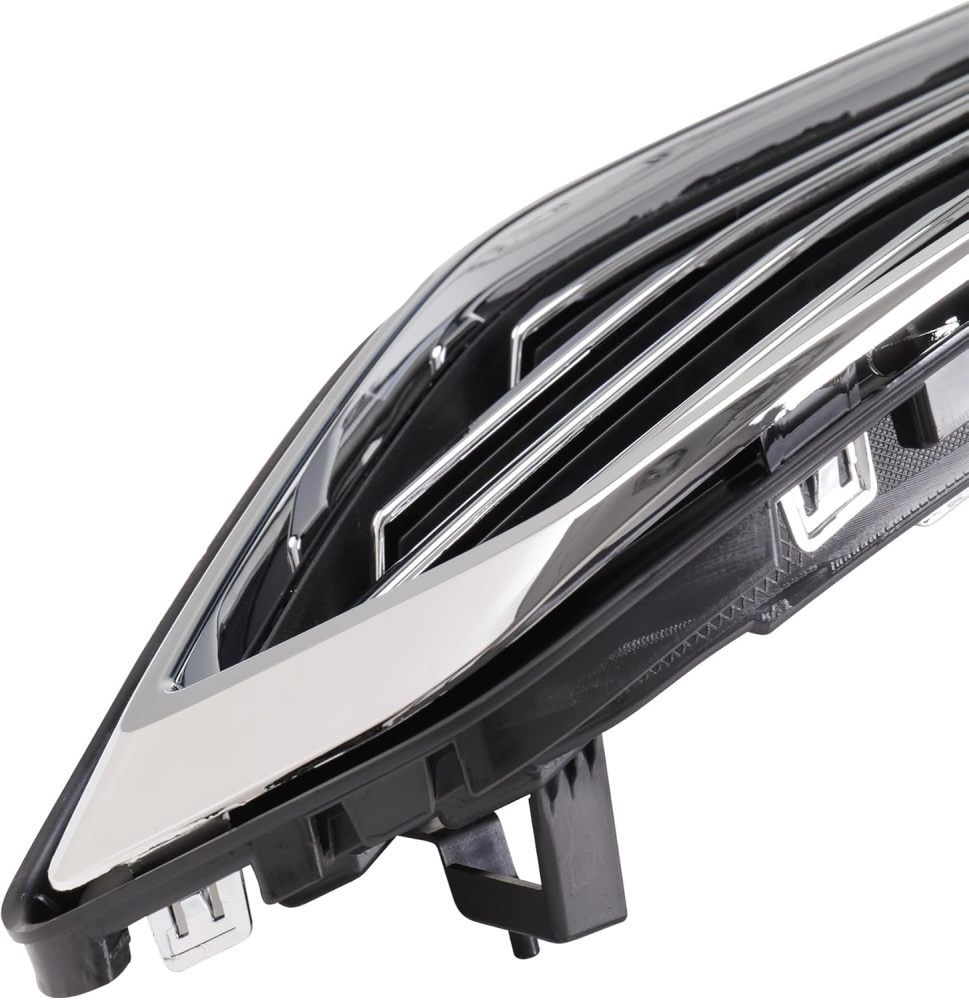 Front Grille Bumper Upper Chrome Black Grill Replacement HS7Z8200AA For 2017 2018 Ford Fusion