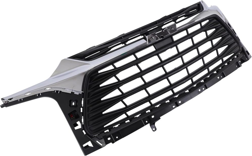 Fit For 2019-2022 Chevrolet Blazer Front Bumper Grille Assembly Black Chrome 84612436