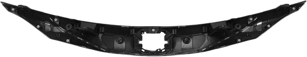 Front Bumper Upper Grille Chrome Black Trim Compatible with 2021 2022 Toyota Sienna 5311408070