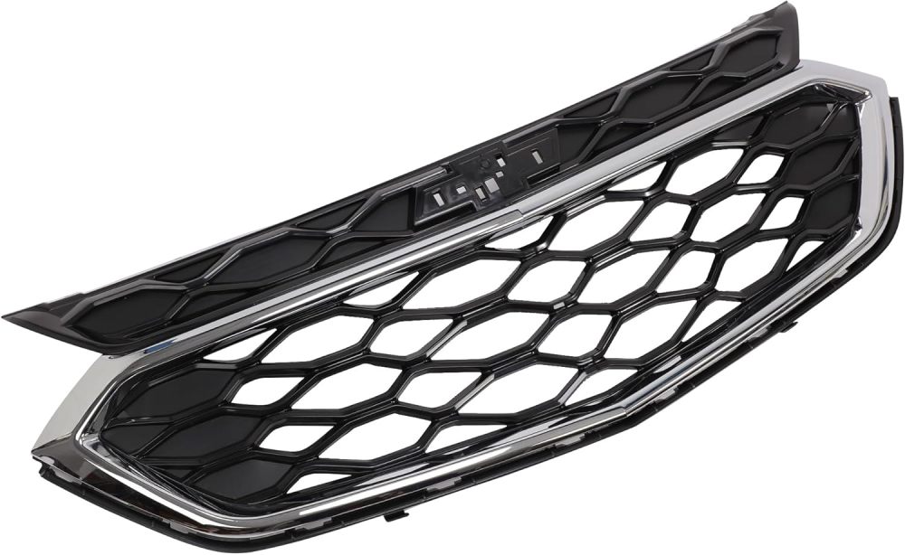 For 2018-2020 Chevrolet Equinox Front Bumper Upper Grille Grill Mesh Chrome Replacement Of 1KPGM1211056 84384741