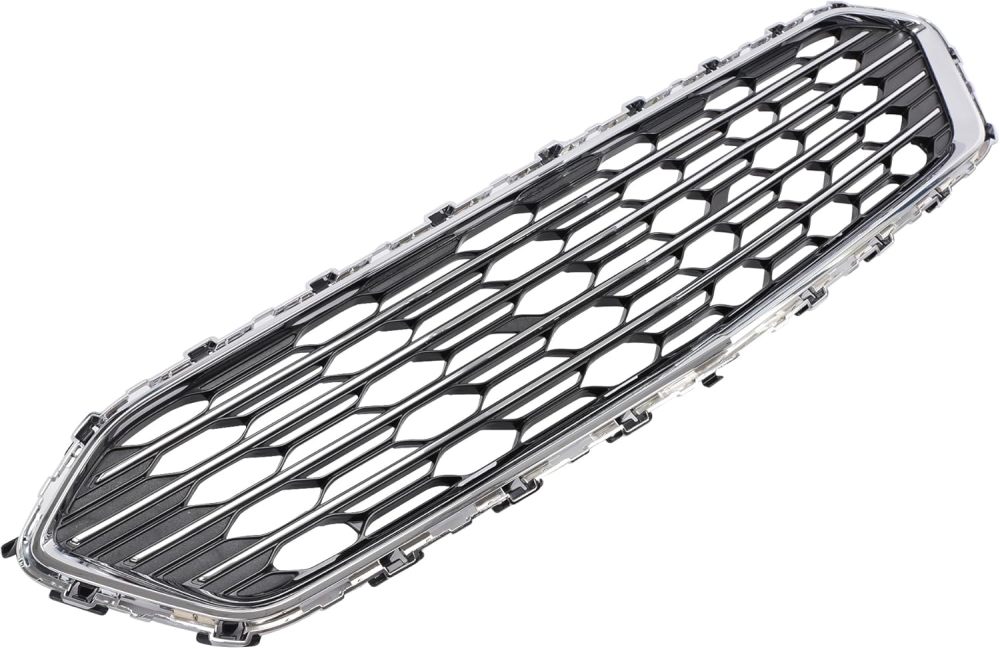 Front Bumper Mesh Middle Grille Chrome For 2016 2017 2018 Chevrolet Cruze Sedan GM1036174