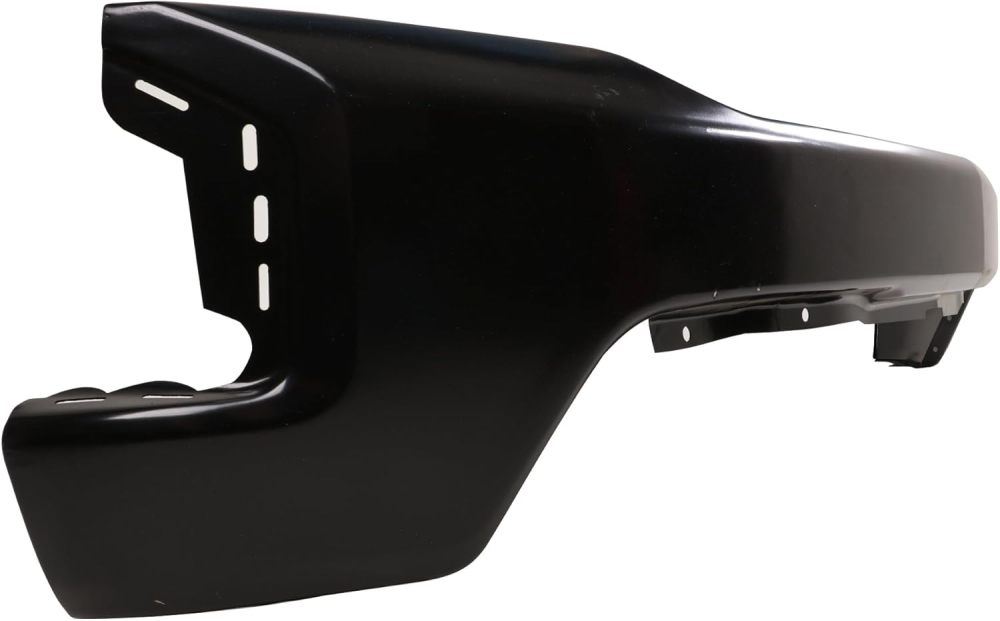 Compatible with 2019 2020 2021 Chevy Silverado 1500 Front Bumper Face Bar Black w/o Sensor Holes OEM 84588804