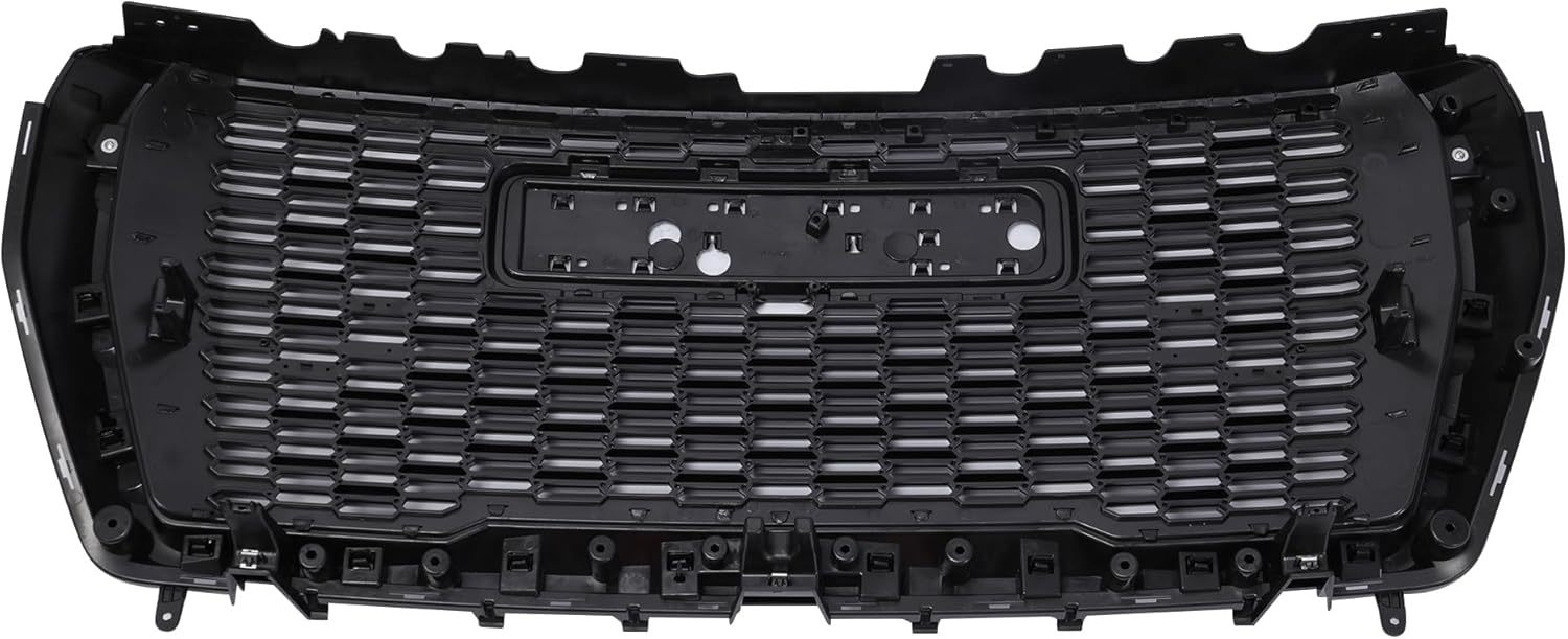 Front Grille Hood Trim Molding Set Fit For 2021 2022 2023 GMC Yukon/XL Gloss BlacK Denali OE 84835783