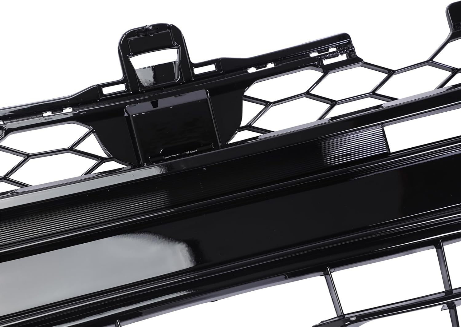 Front Bumper Grilles+Upper+Lower Grille Assembly Kit For 2018 2019 2020 Honda Accord