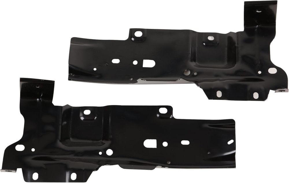Compatible with 2019 2020 2021 Chevy Silverado 1500 Front Bumper Face Bar Black w/o Sensor Holes OEM 84588804
