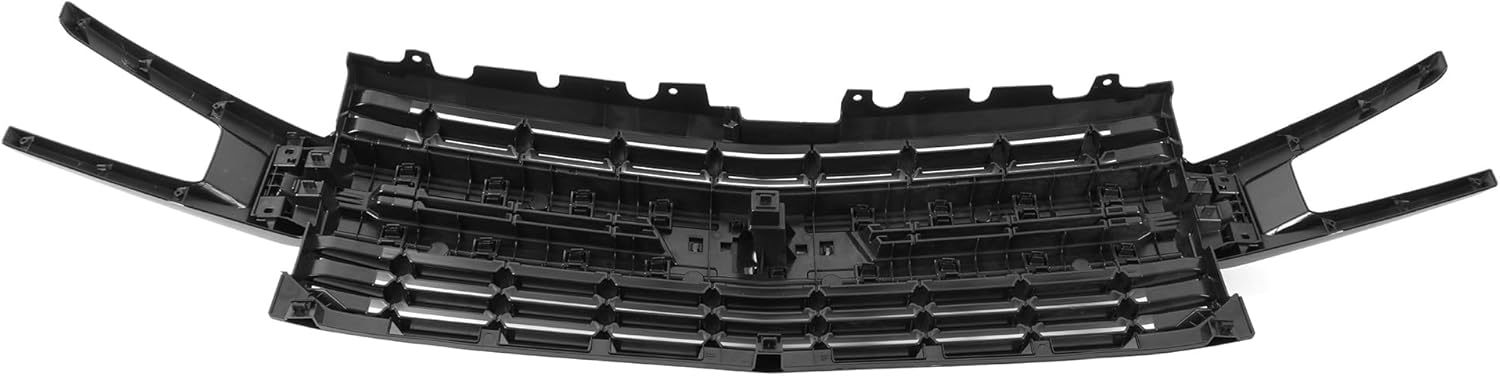 For 2019 2020 2021 Chevy Chevrolet Silverado 1500 Front Bumper Hood Upper Grille Plastic Replacement 84493319