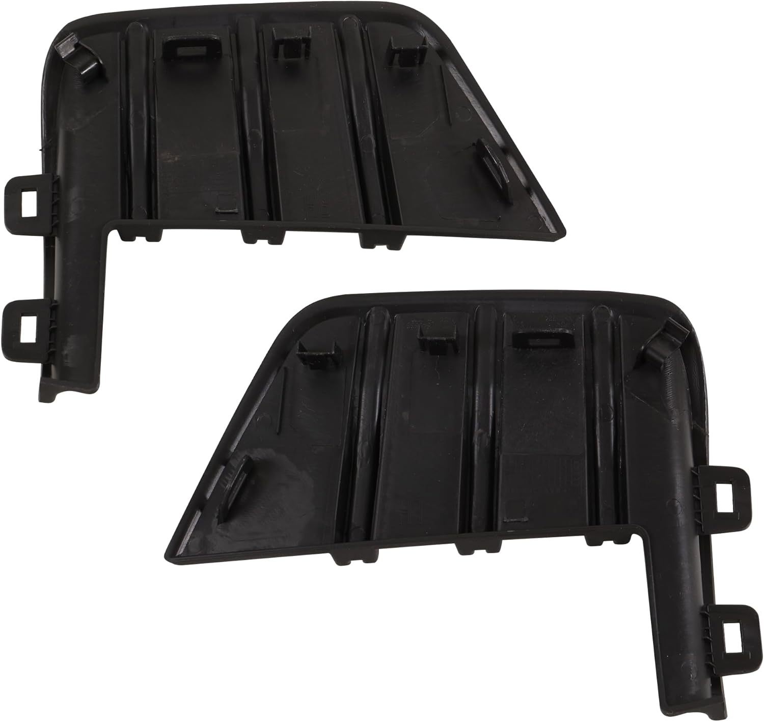 Compatible with 2019 2020 2021 Chevy Silverado 1500 Front Bumper Face Bar Black w/o Sensor Holes OEM 84588804