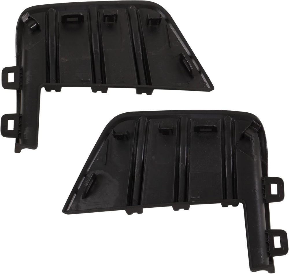 Compatible with 2019 2020 2021 Chevy Silverado 1500 Front Bumper Face Bar Black w/o Sensor Holes OEM 84588804