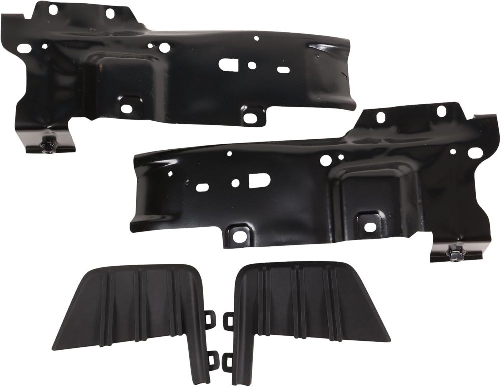 Compatible with 2019 2020 2021 Chevy Silverado 1500 Front Bumper Face Bar Black w/o Sensor Holes OEM 84588804
