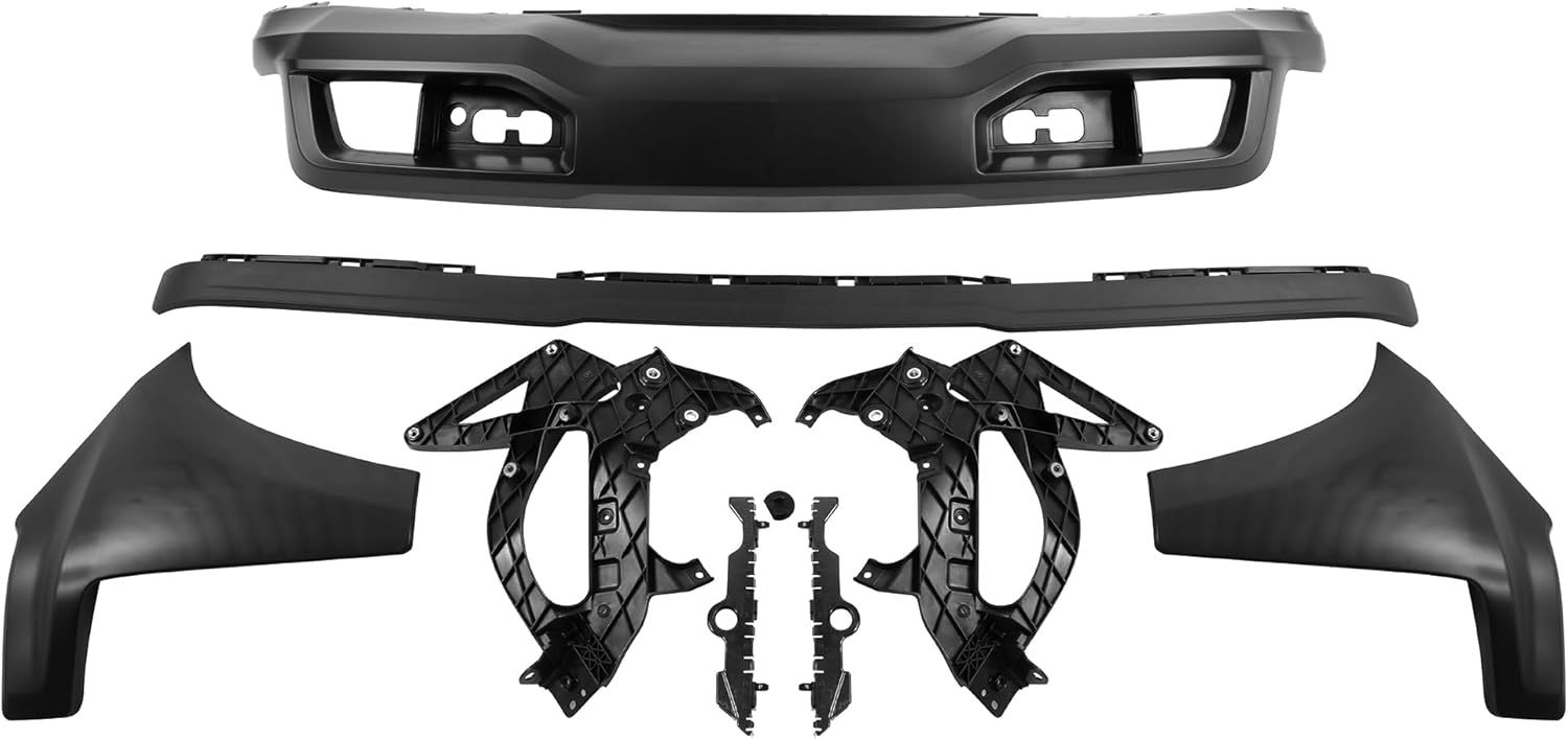 Front Bumper Retainer Fog Lights Assembly Kit For 2019 2020 2021 Chevy Silverado Chevrolet 1500