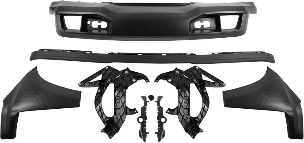Front Bumper Retainer Fog Lights Assembly Kit For 2019 2020 2021 Chevy Silverado Chevrolet 1500