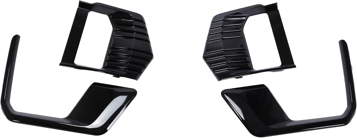 Front Grille Hood Trim Molding Set Fit For 2021 2022 2023 GMC Yukon/XL Gloss BlacK Denali OE 84835783