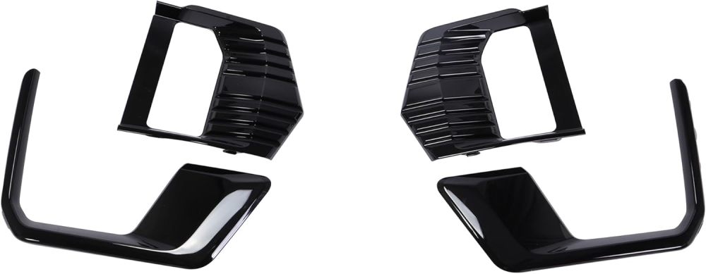Front Grille Hood Trim Molding Set Fit For 2021 2022 2023 GMC Yukon/XL Gloss BlacK Denali OE 84835783