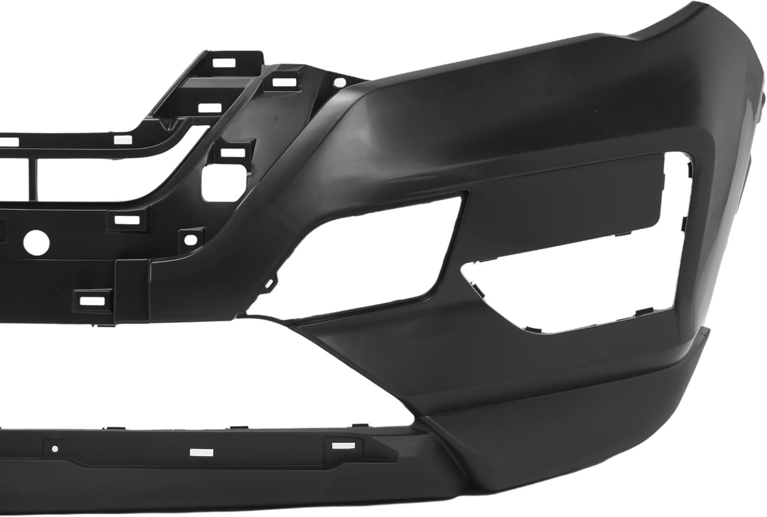 Replacement For 2017 2018 2019 2020 Nissan Rogue SL S SV Hybrid 620226FL0H Primed Steel Front Bumper Cover with Textured Lower