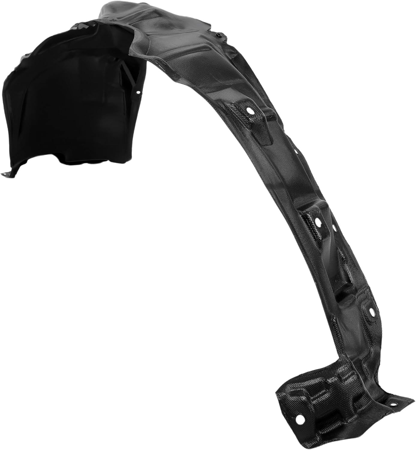 Splash Shield Fender Liner Compatible With 2010-2015 Toyota Prius Front Driver & Passenger Side Direct Replacement TO1248158/5387647030, TO1249158/5387547030