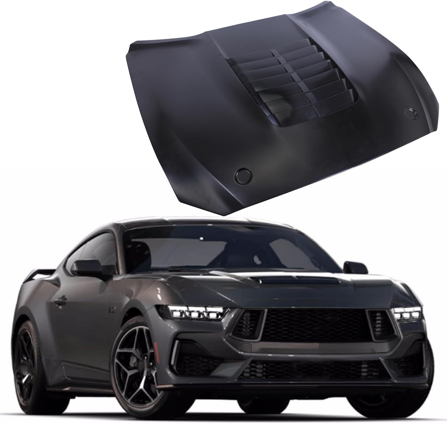 Hood Panel Fits For Ford Mustang GT500 FZ-HDM-FM15GT500-AL, Replacement 2015 2016 2017