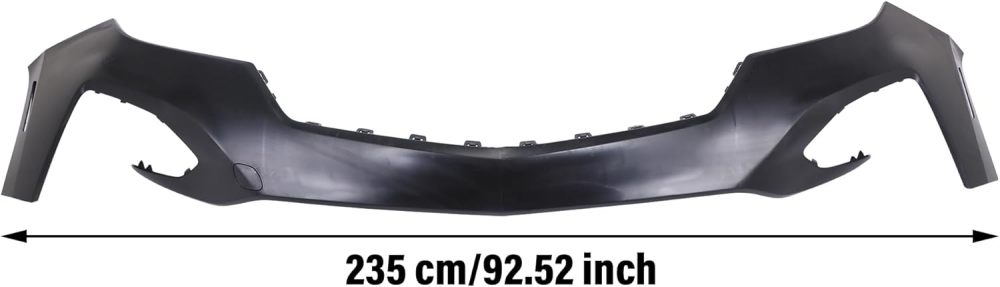 7PCS Front Bumper Complete Set W/o Sensor Hole Replacement For 2022-2023 Chevrolet Chevy Equinox LT