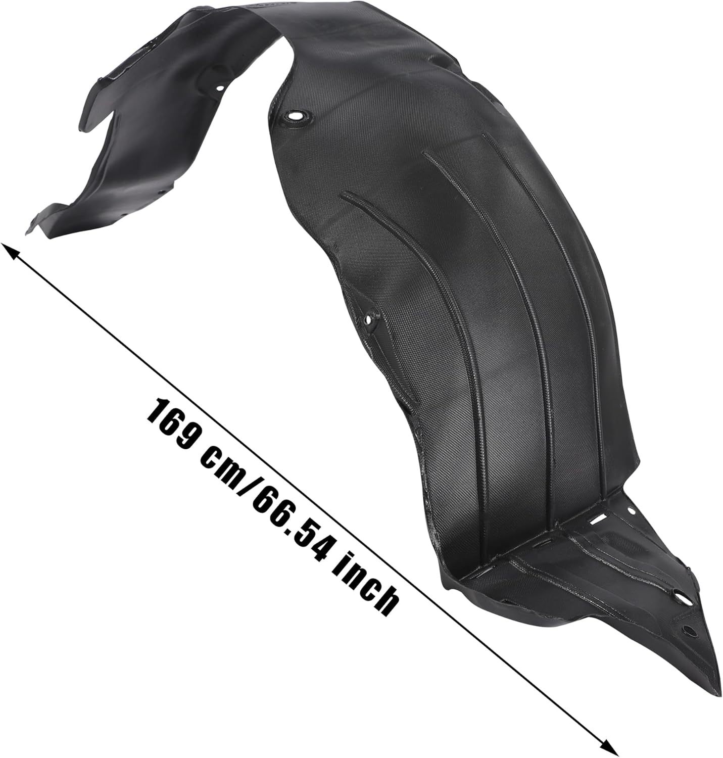 Splash Shield Fender Liner Compatible With 2011-2013 Hyundai Elantra Sedan Front Driver & Passenger Side Direct Replacement 868113X000, 868123X000