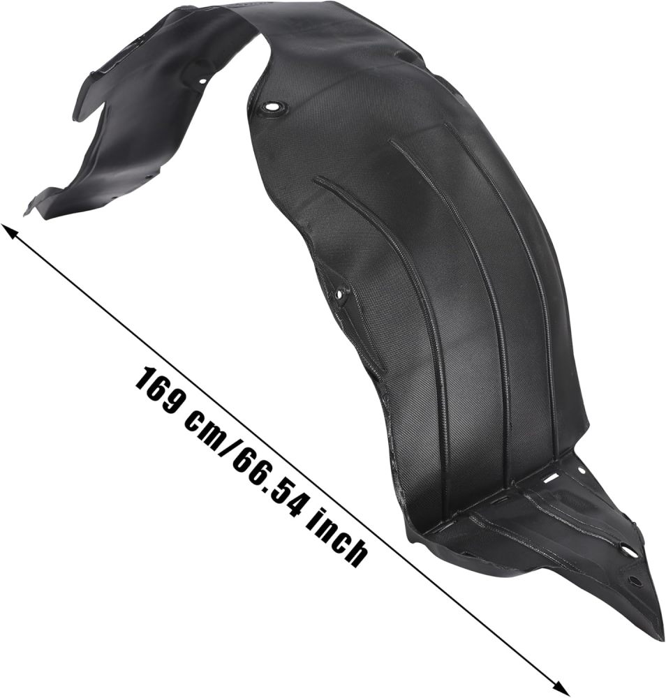 Splash Shield Fender Liner Compatible With 2011-2013 Hyundai Elantra Sedan Front Driver & Passenger Side Direct Replacement 868113X000, 868123X000