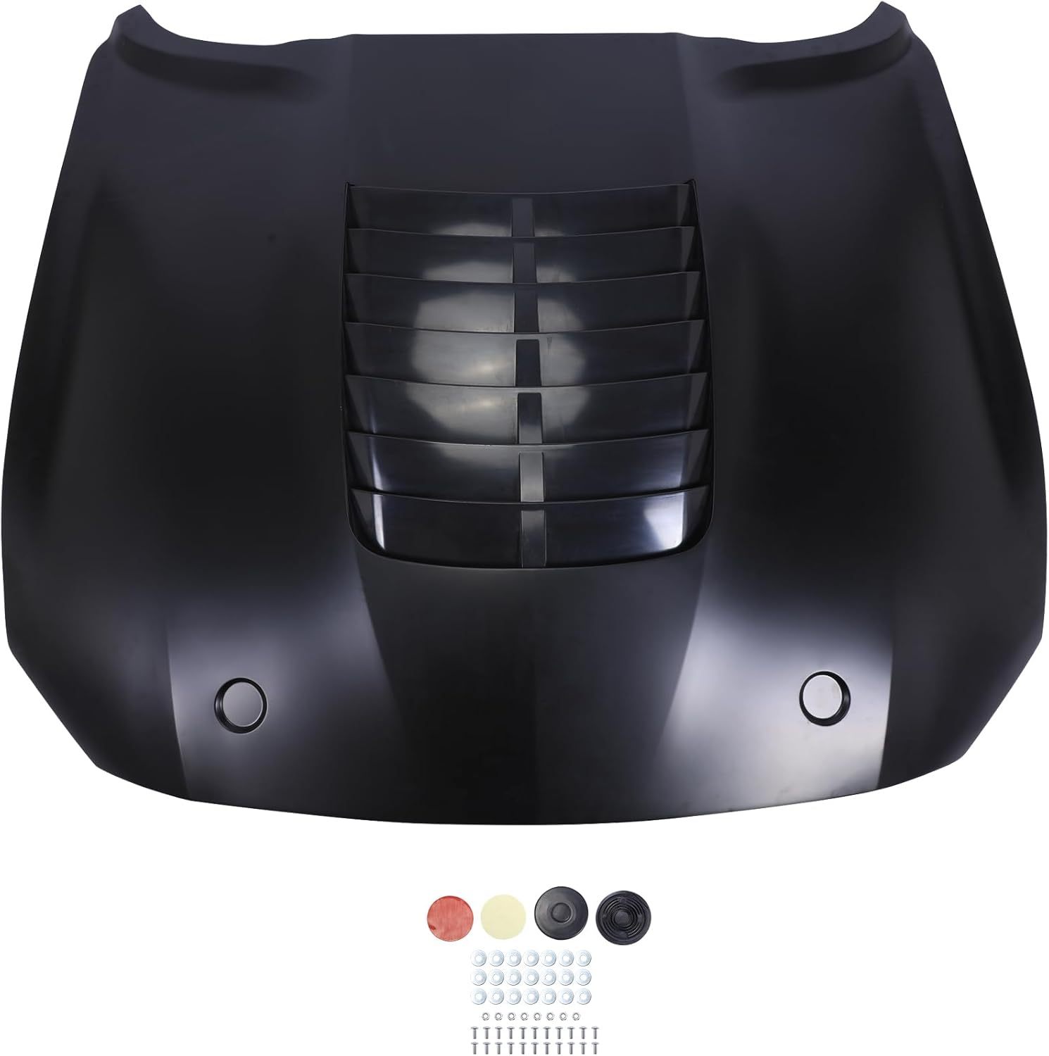 Front Bumper Hood Vent Replacement Part Compatible with 2018-2023 Ford Mustang GT500 Hood Panel Assembly