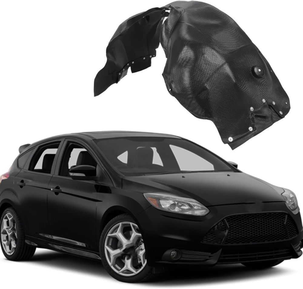 Compatible With 2012-2018 Ford Focus Front Right PassengerLeft Driver Side Fender Liner OEM (AM5Z16103AFO1248160,AM5Z16102AFO1249160)
