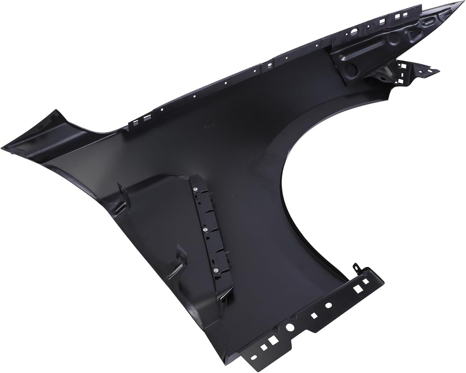 Front Fender Compatible With 2015 2016 2017 Ford Mustang GT500 Primed Steel Driver&Passenger Side Fender