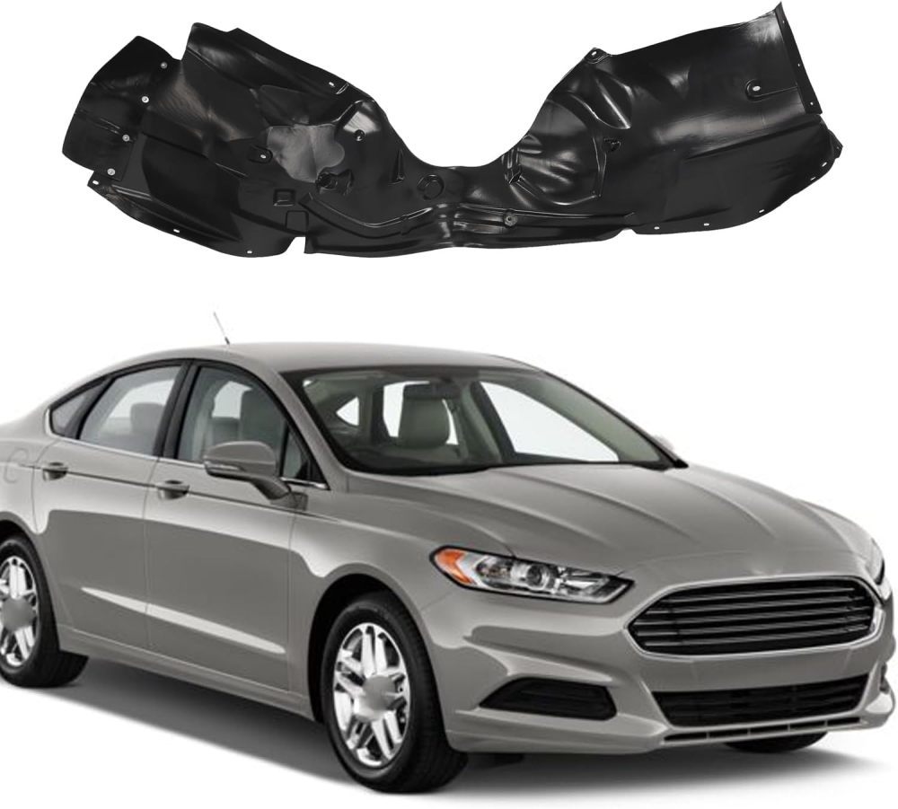 Fender Liner Splash Shield For 2013 2014 2015 2016 Ford Fusion Front Driver Passenger Side OE (DS7Z16103AFO1248159,FO1249159DS7Z16102A)