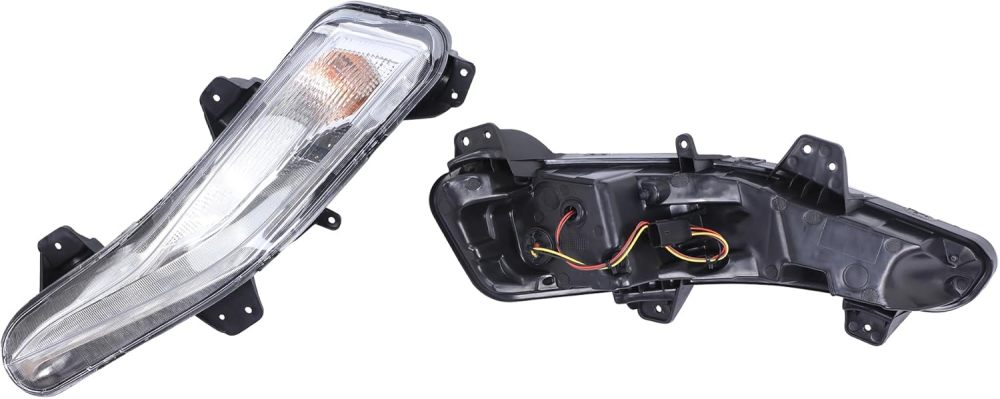 Front Bumper Assembly Replacement with Upper & Lower Grille Fog Lights For 2019 2020 2021 2022 2023 2024 Chevrolet Chevy Malibu