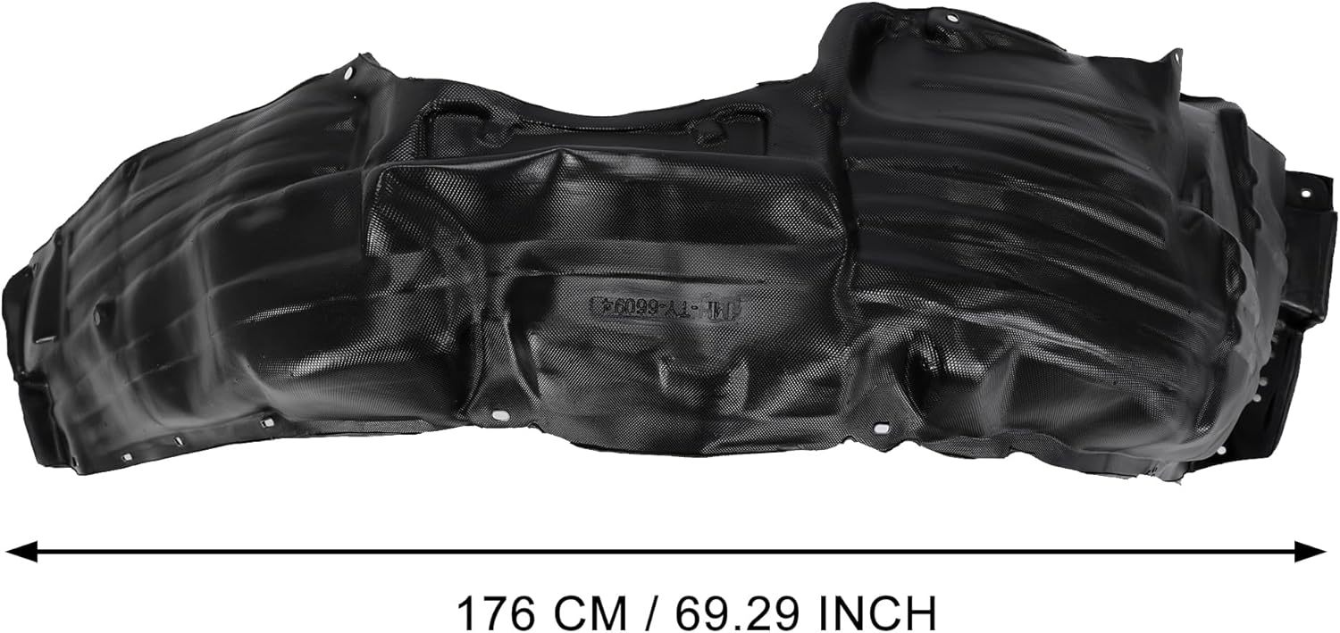 Splash Shield Fender Liner Compatible With 2011-2017 Toyota Sienna Front Driver & Passenger Side Direct Replacement TO1248163/5380608010, TO1249163/5380508010)