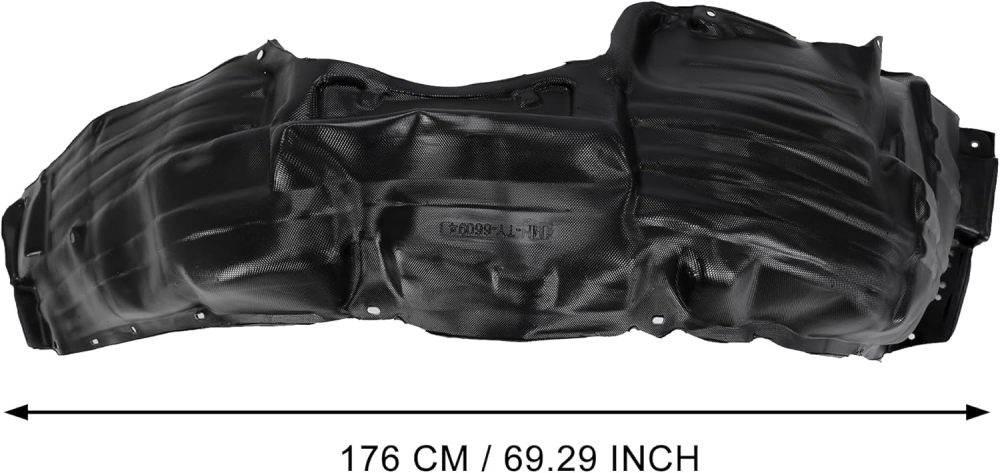 Splash Shield Fender Liner Compatible With 2011-2017 Toyota Sienna Front Driver & Passenger Side Direct Replacement TO1248163/5380608010, TO1249163/5380508010)
