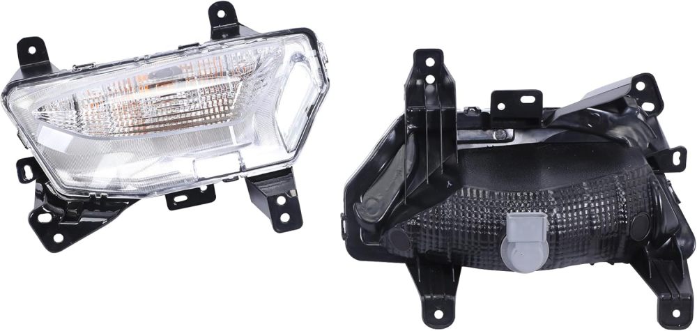 7PCS Front Bumper Complete Set With Sensors Fog Lights Replacement For 2022-2023 Chevrolet Chevy Equinox LT