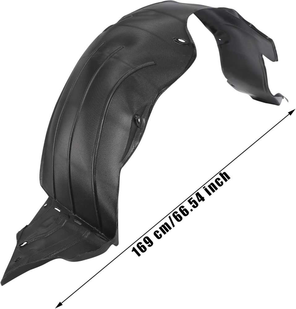 Splash Shield Fender Liner Compatible With 2011-2013 Hyundai Elantra Sedan Front Driver & Passenger Side Direct Replacement 868113X000, 868123X000