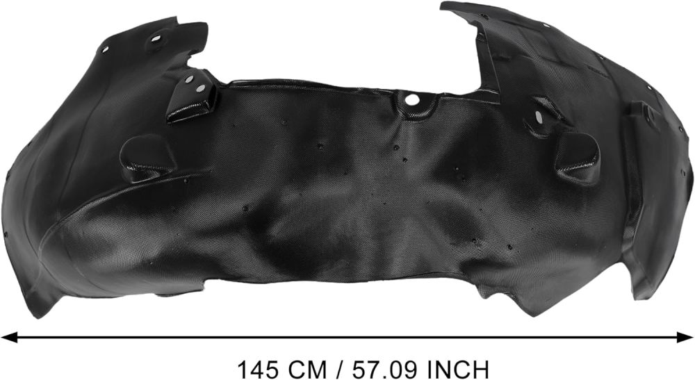 Splash Shield Fender Liner Compatible With 2007-2014 Chevrolet Tahoe Suburban 1500 2500 Front Driver & Passenger Side Direct Replacement 22860083, 22860084