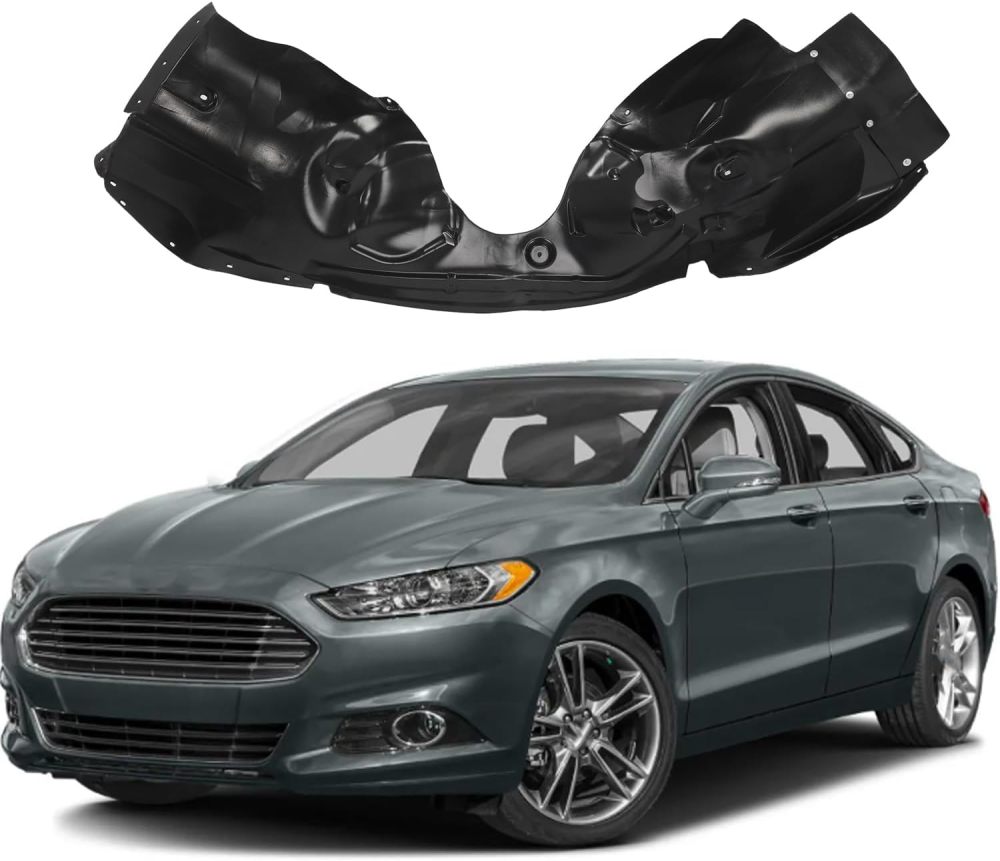 Fender Liner Splash Shield For 2013 2014 2015 2016 Ford Fusion Front Driver Passenger Side OE (DS7Z16103AFO1248159,FO1249159DS7Z16102A)