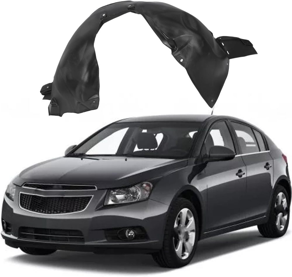 Fender Liner Splash Shield For 2011-2016 Chevy Chevrolet Cruze Front Driver Passenger Side Plastic Fender OE 9547279395472792