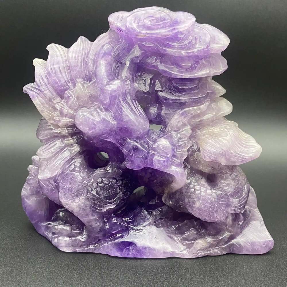 Crystal and Stone sculpture ornaments Pick on Live