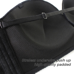 Sexy Plus Size Backless Seamless Bandage Push up Strapless Bra