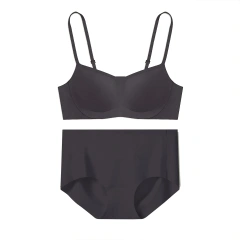 Paerlan Woman Customized High Quality Bra Sets One Piece Quick Dry Padded  Bra & Brief Sets