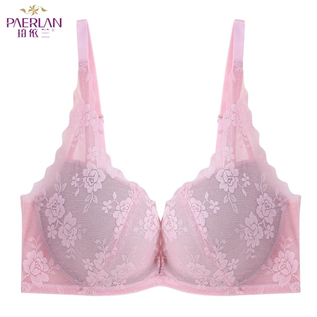 Hot Young Girl Sexy Seamless Padded Magic Push up Lace Bra Set Wholesale Bra Panty Image