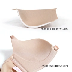 Women Front Closure Ladies Y-Line Straps Deep V Neck Bras Panties Push up Underwear Set