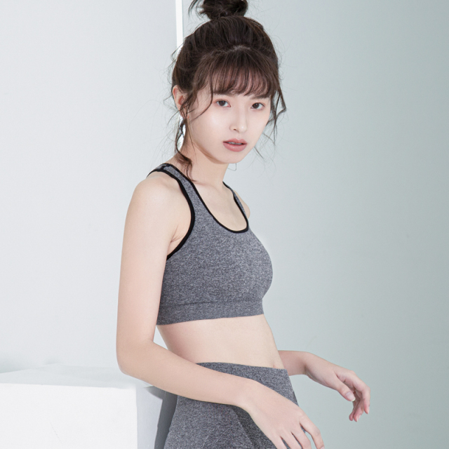 Wholesale Top 2 Pieces Seamless Fitness Women Workout Yoga Set Suit